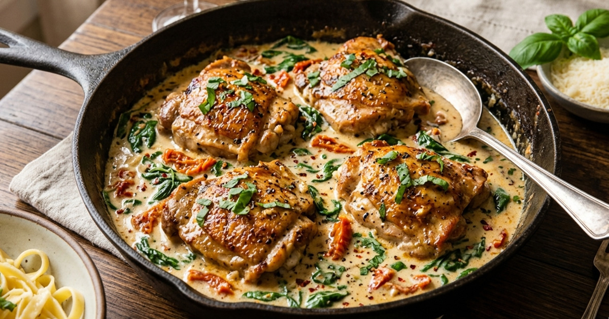 Creamy Tuscan Chicken