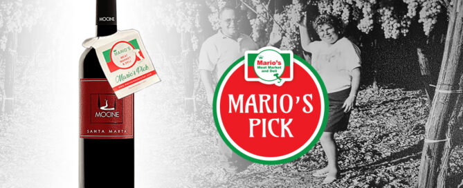 Mario's Pick: Mocine - Santa Marta Rosso