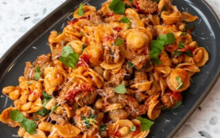 Pork Sausage & Cherry Tomato Orecchiette