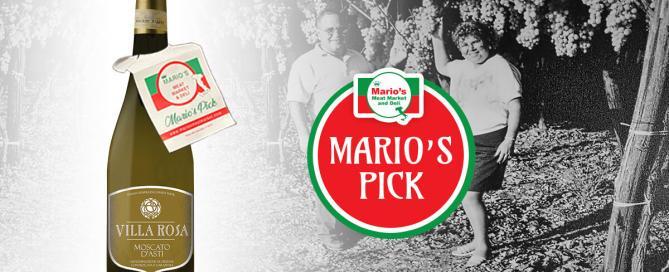Mario's Pick: Villa Rosa - Moscato d'Asti